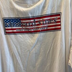 Vineyard Vines American Flag Graphic Tee